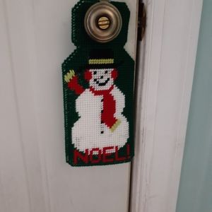 ❤️Snowman door hanger